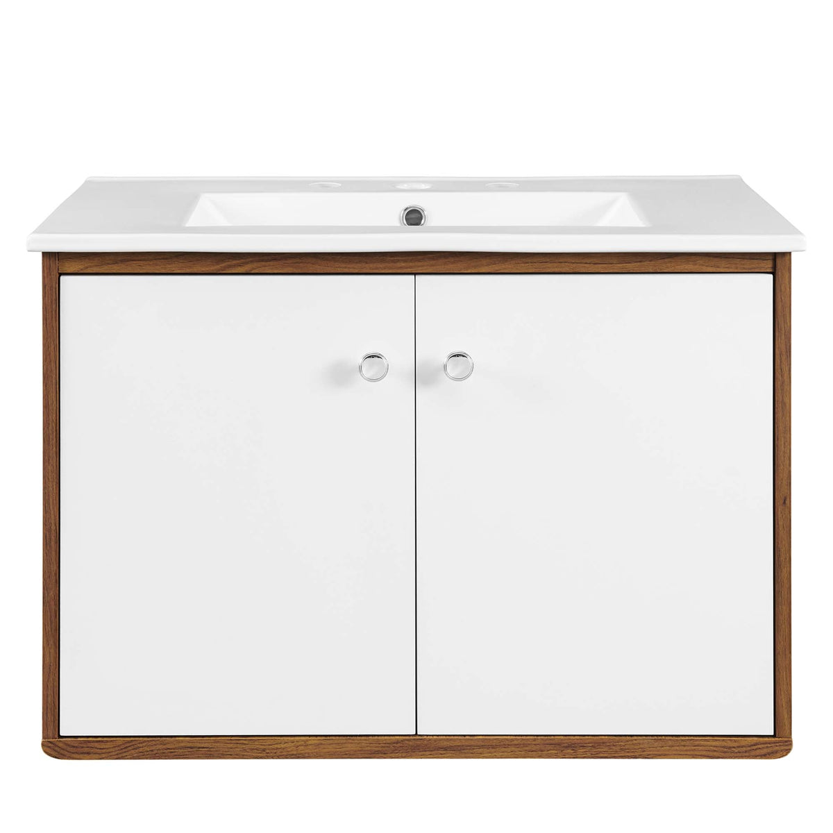 Transmit Wall-Mount Bathroom Vanity Basin Included