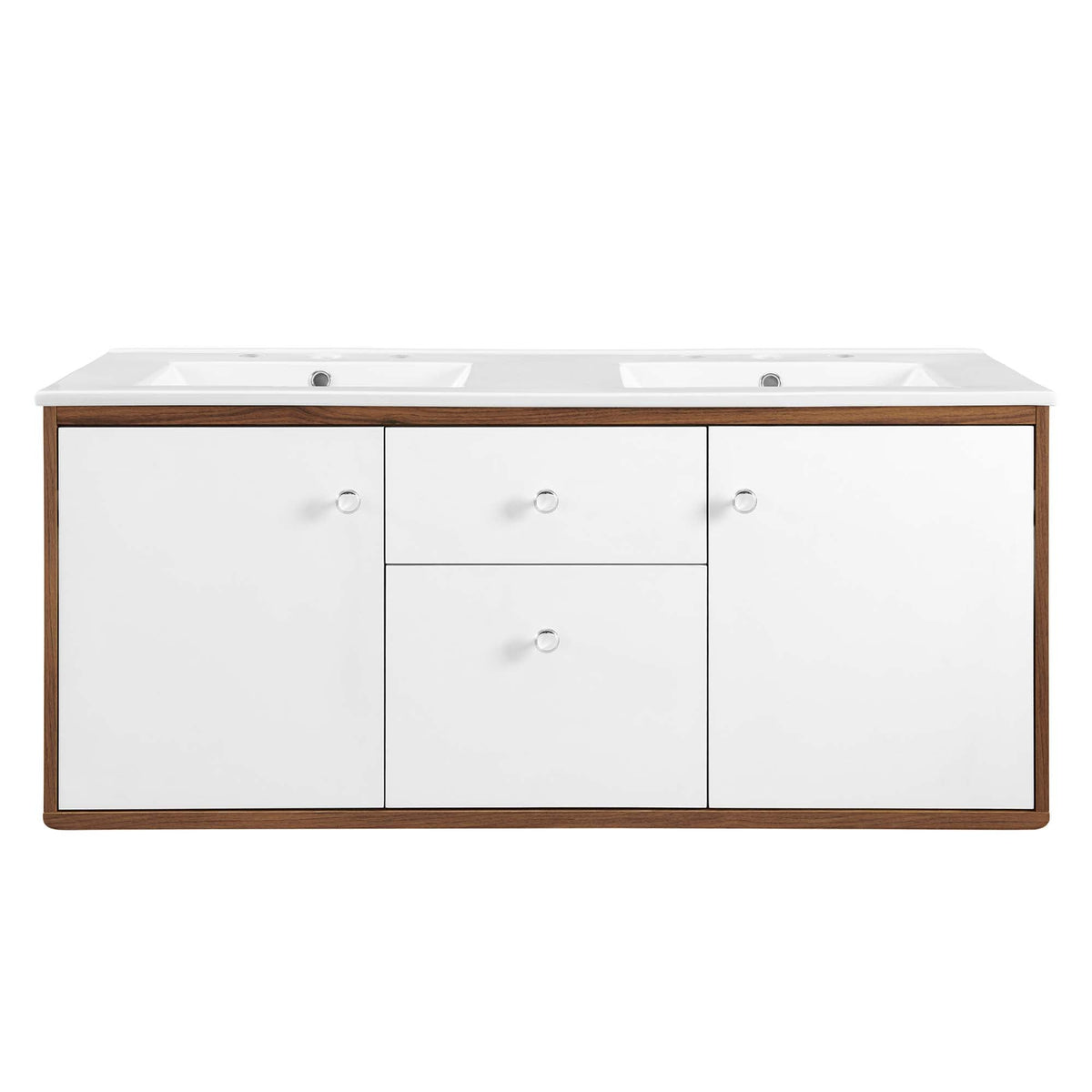 Transmit Wall-Mount Bathroom Vanity Basin Included