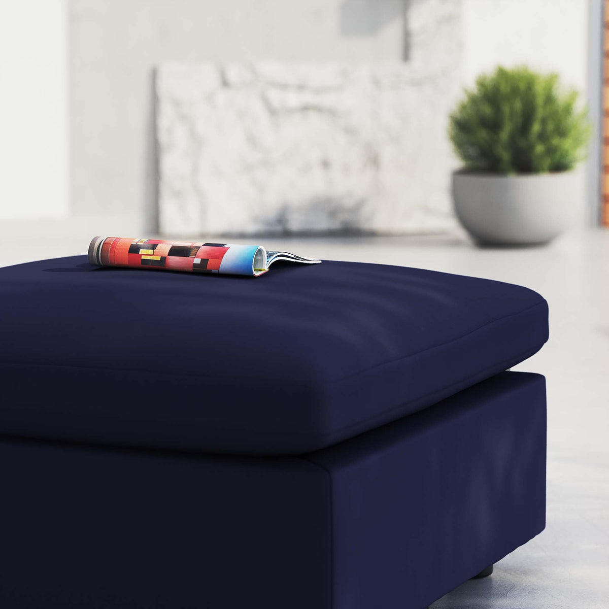 Commix Sunbrella® Outdoor Patio Ottoman - view 10
