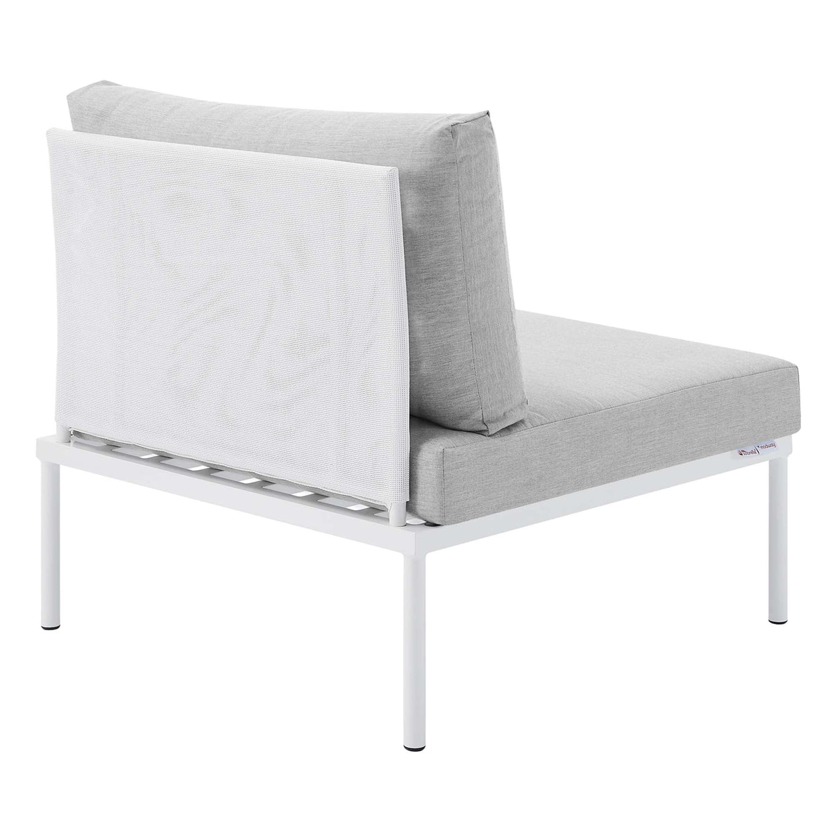 Harmony Sunbrella® Outdoor Aluminum Armless Chair