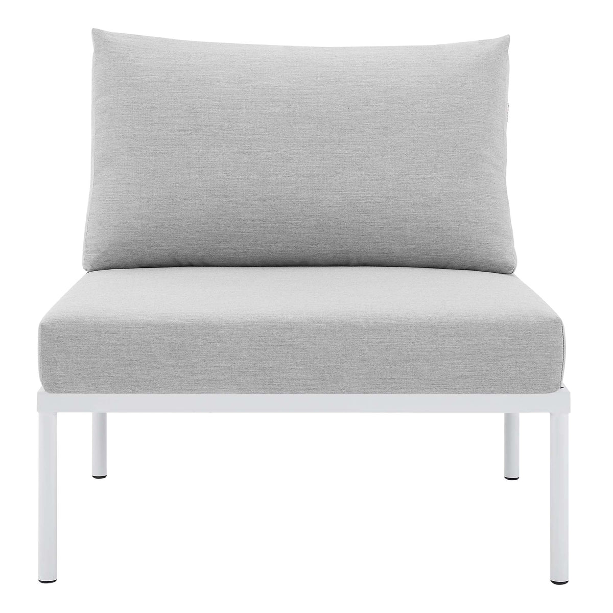 Harmony Sunbrella® Outdoor Aluminum Armless Chair