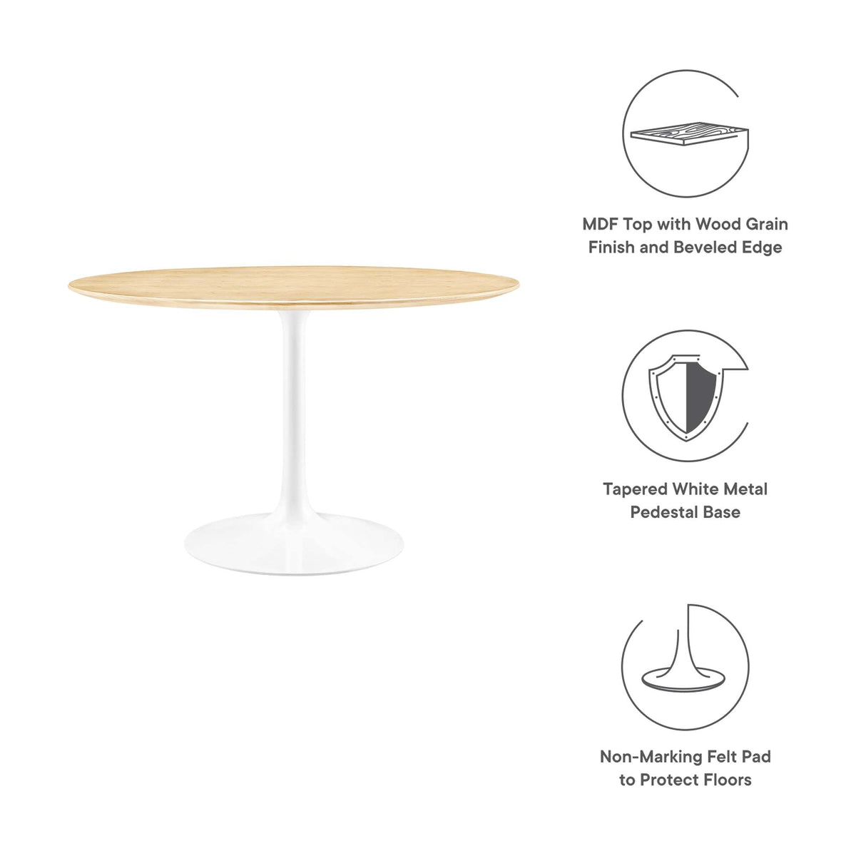 Lippa Round 48" Dining Table