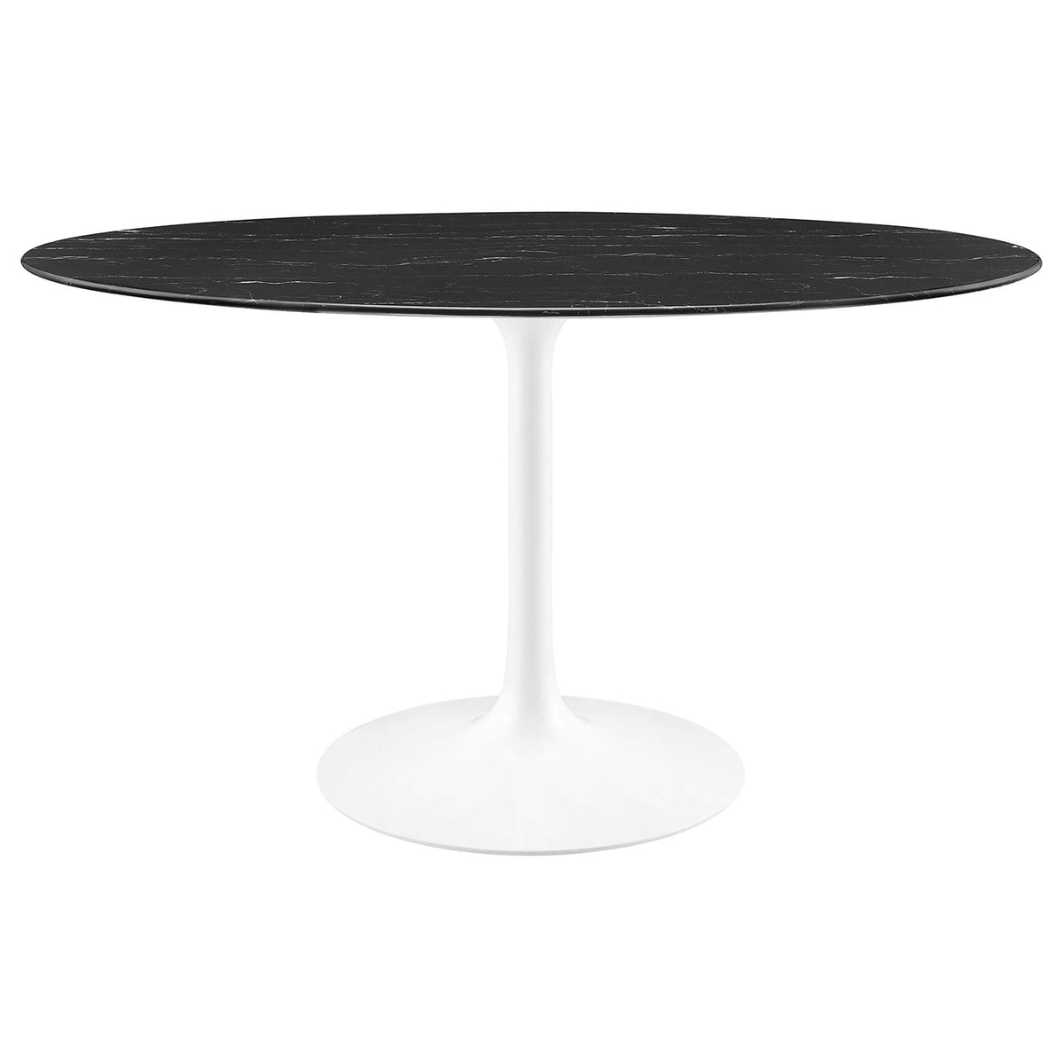 Lippa Oval Artificial Marble Dining Table - view 16