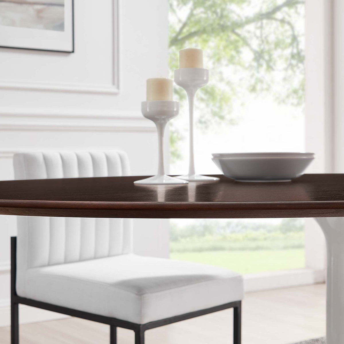 Lippa Oval Wood Dining Table