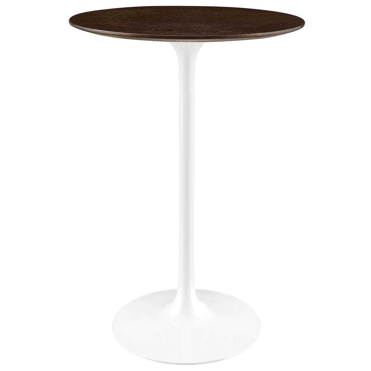 Lippa Round Wood Bar Table