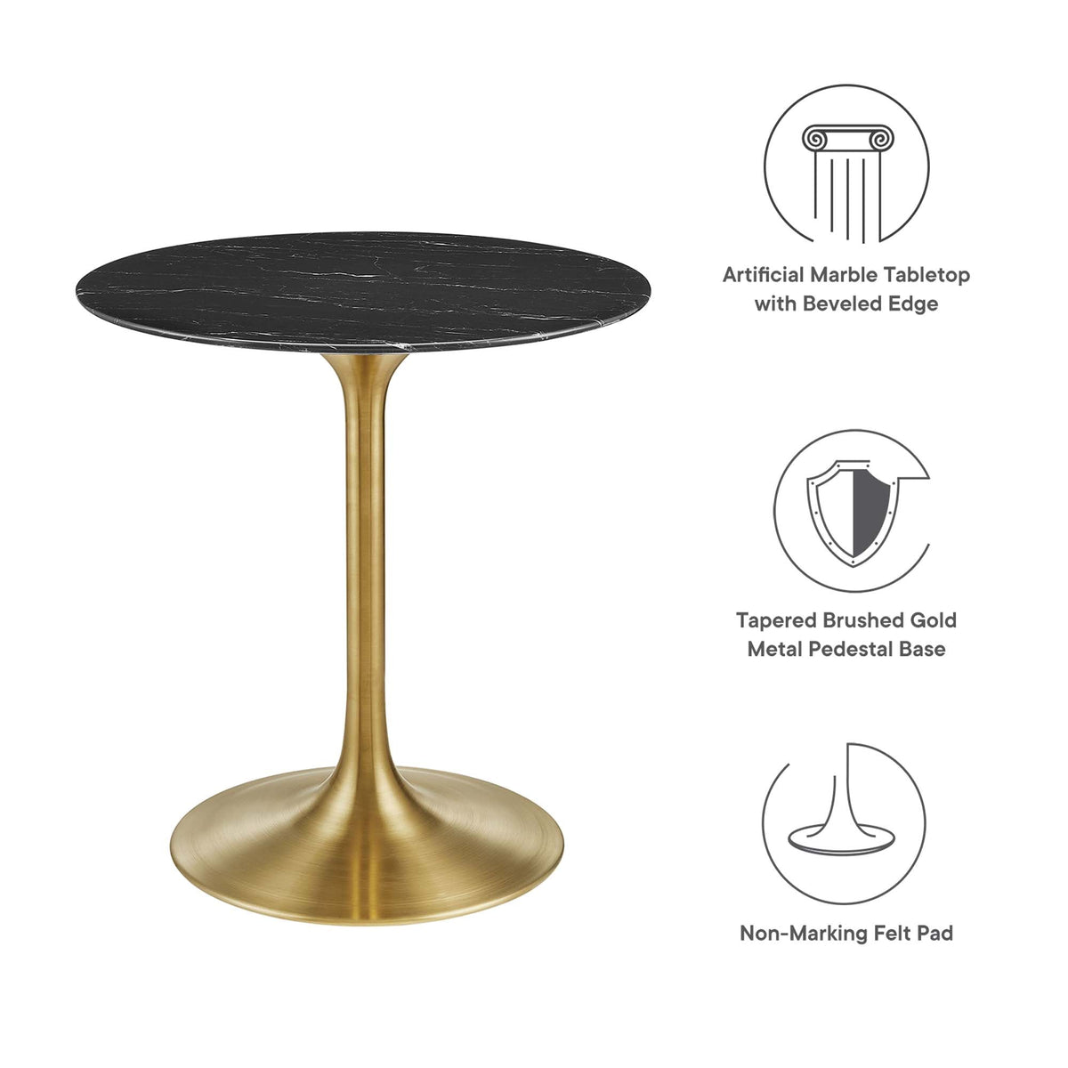 Lippa Round 28" Dining Table