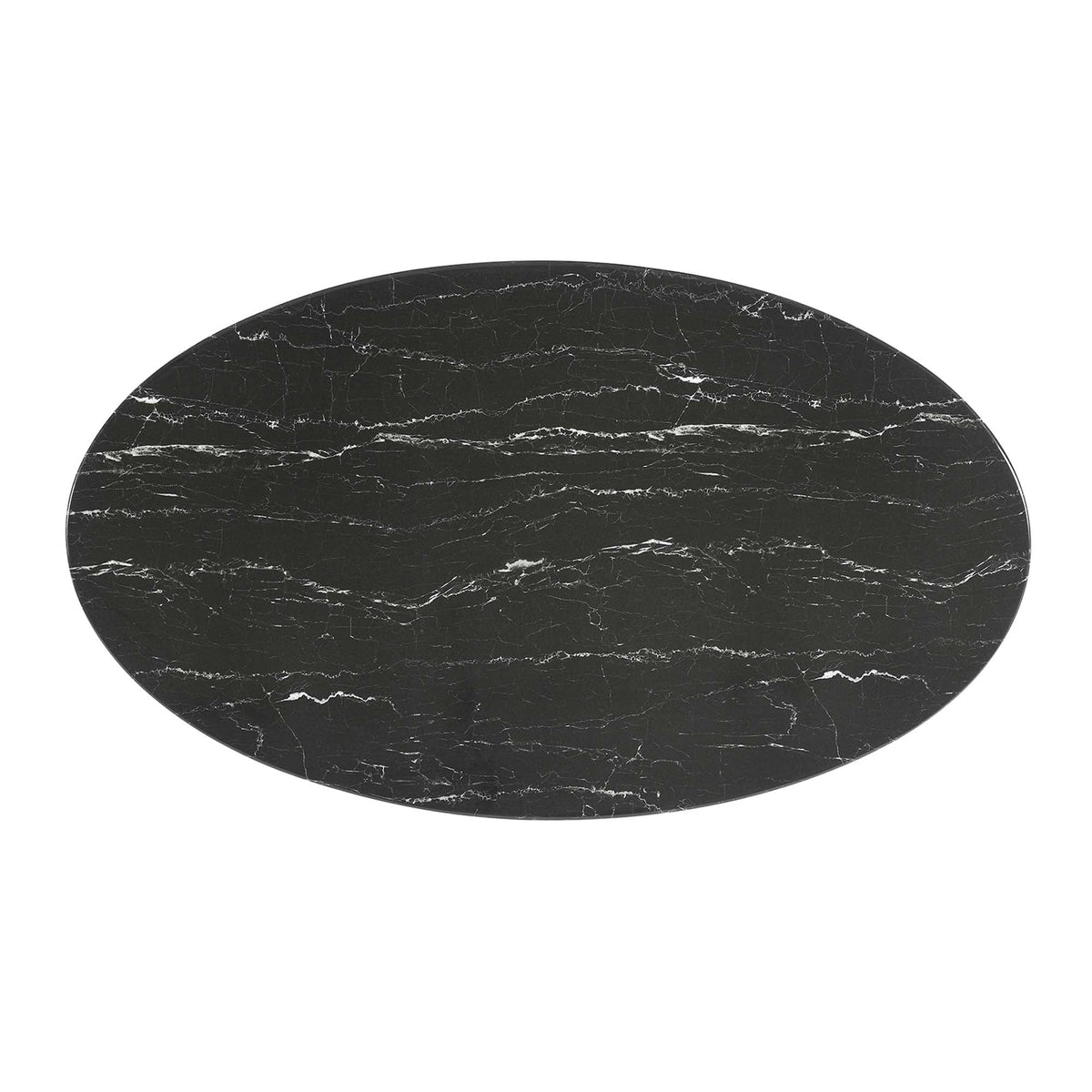 Lippa Oval Artificial Marble Dining Table - view 40