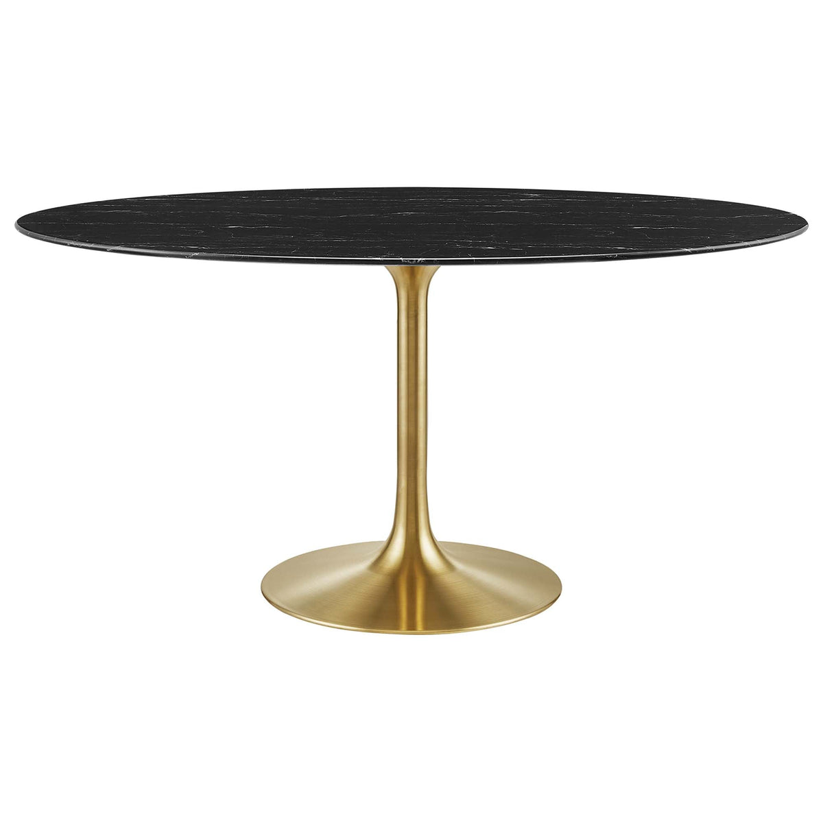 Lippa Oval Artificial Marble Dining Table - view 20