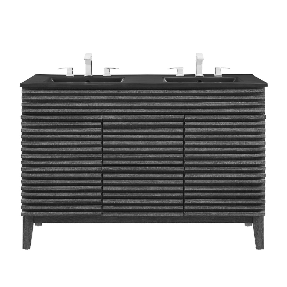 Render 48" Bathroom  Vanity with Black Basin Included - view 29