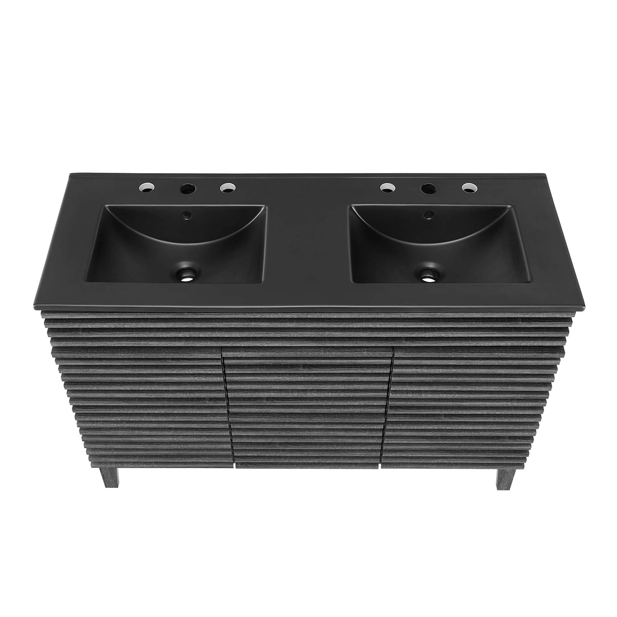 Render 48" Bathroom  Vanity with Black Basin Included - view 47