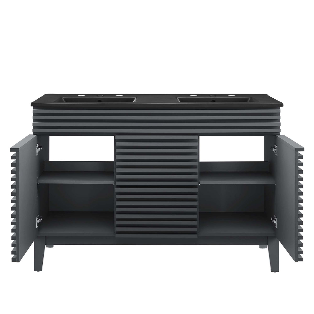 Render 48" Bathroom  Vanity with Black Basin Included - view 39