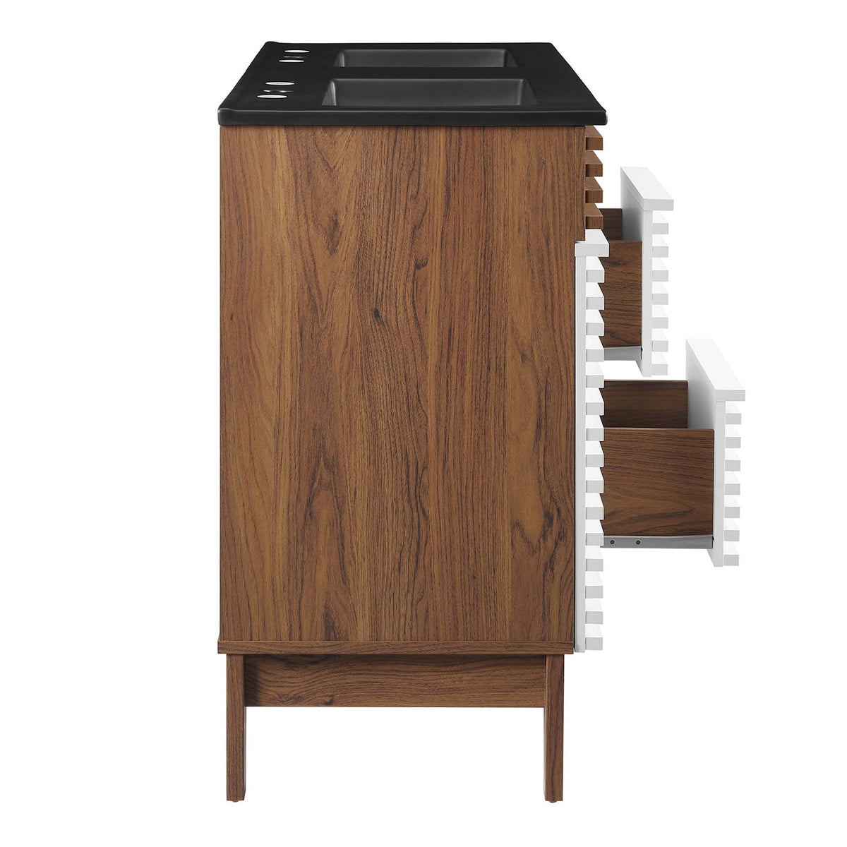 Render 48" Bathroom  Vanity with Black Basin Included - view 23