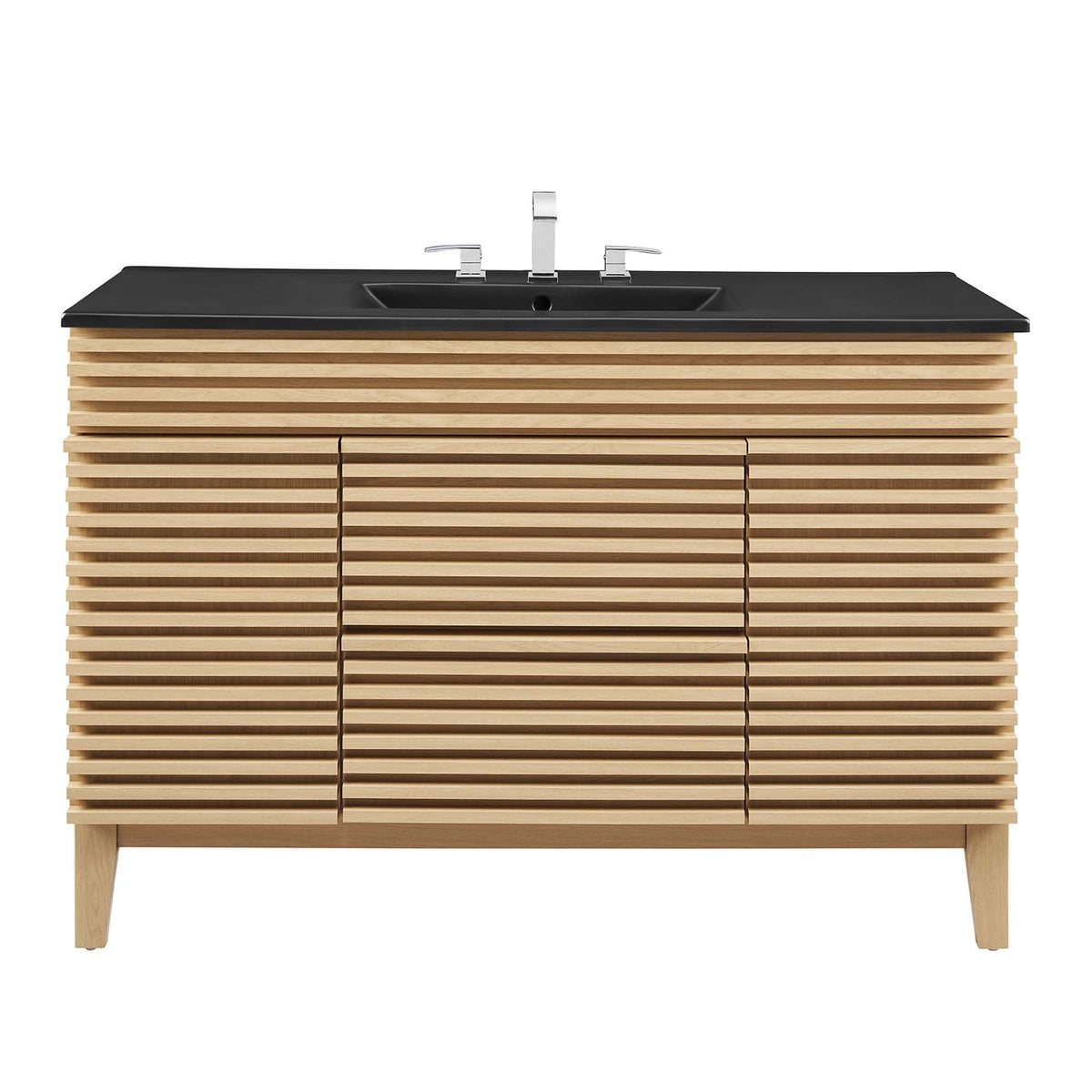 Render 48" Bathroom  Vanity with Black Basin Included - view 33