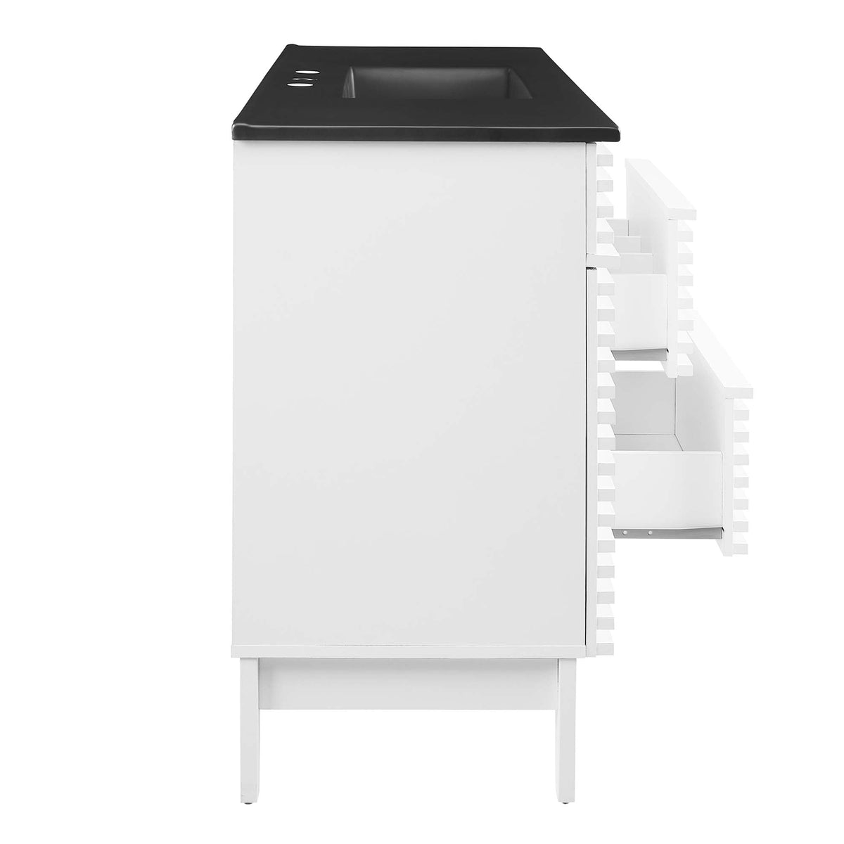 Render 48" Bathroom  Vanity with Black Basin Included - view 26
