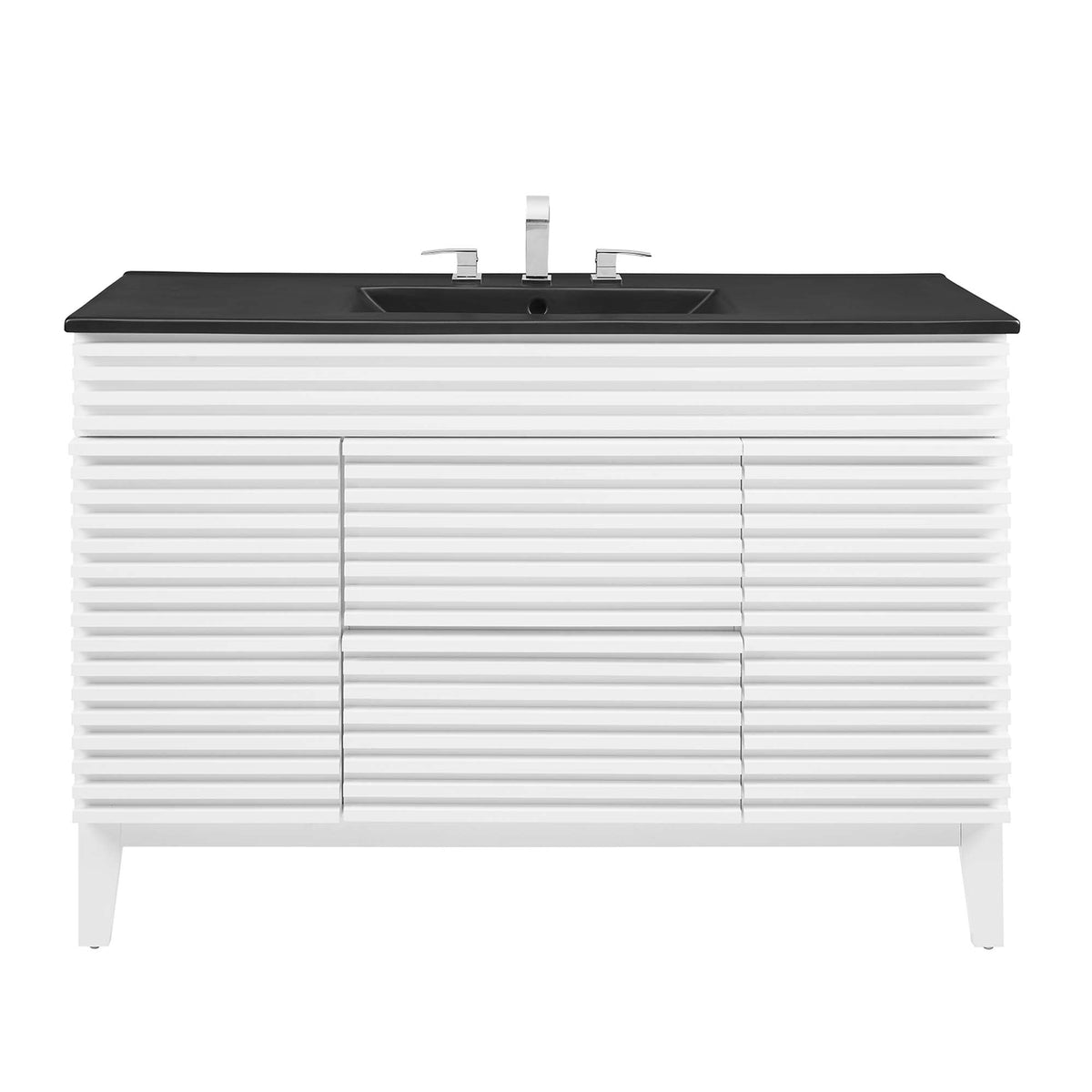 Render 48" Bathroom  Vanity with Black Basin Included - view 35