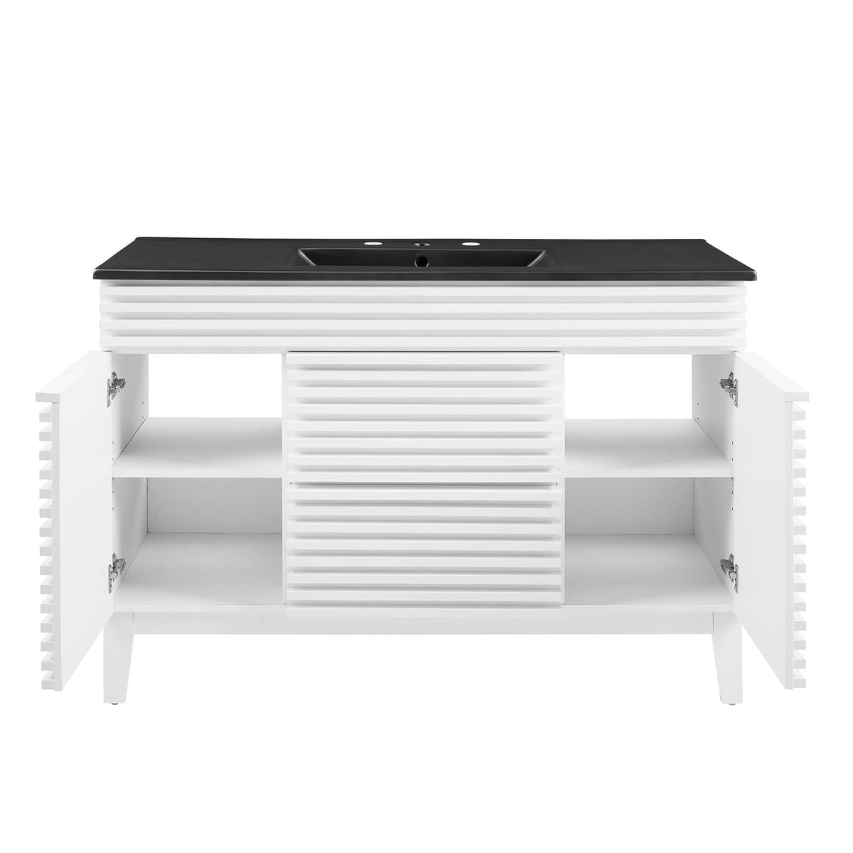 Render 48" Bathroom  Vanity with Black Basin Included - view 44