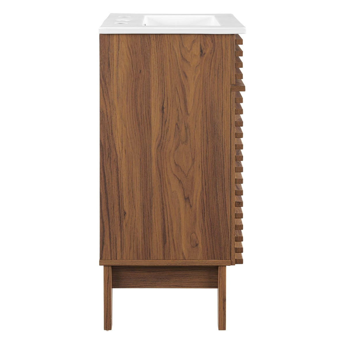 Render 18" and 24" Bathroom Vanities with White Basin Included