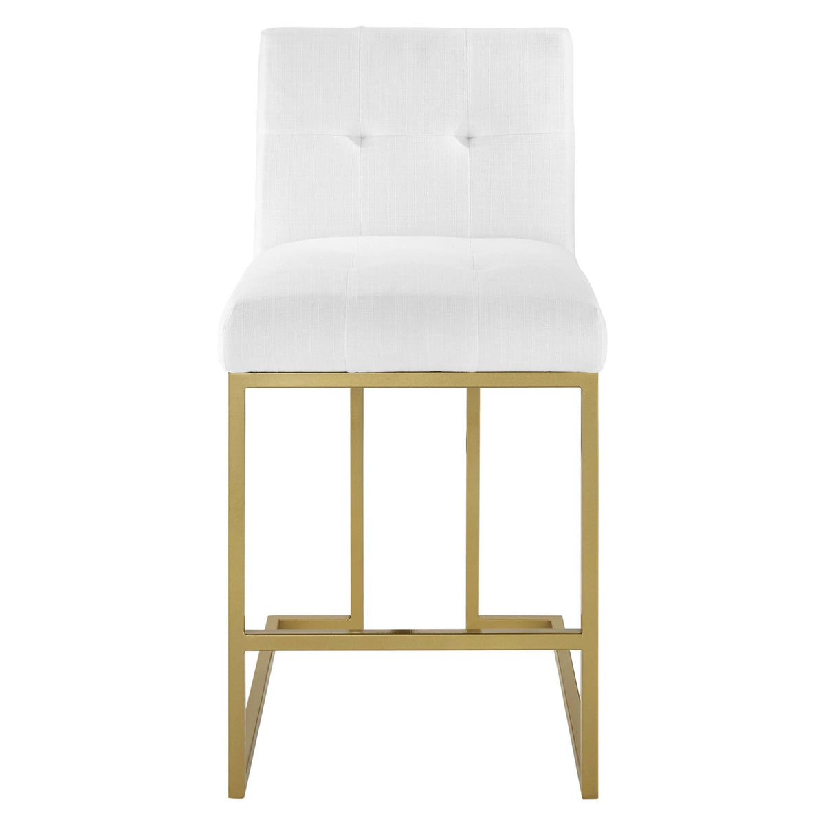 Privy Upholstered Fabric Counter Stool Set of 2
