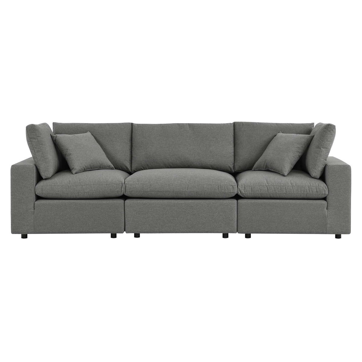 Commix Overstuffed Outdoor Patio Sofa - view 1