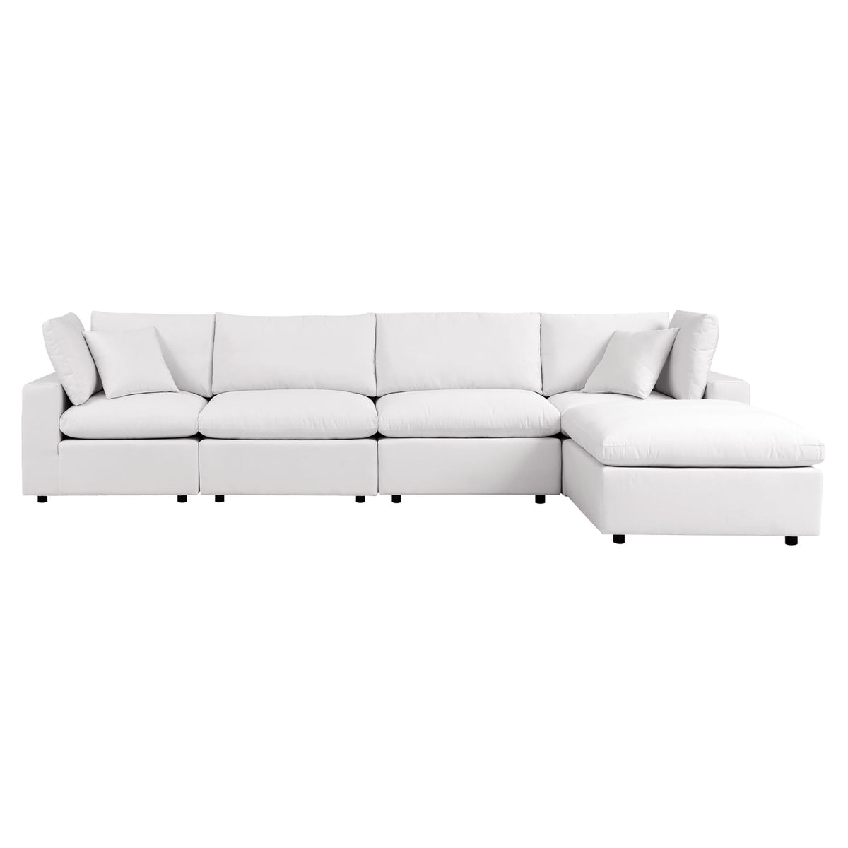 Commix 5-Piece Outdoor Patio Sectional Sofa - view 2