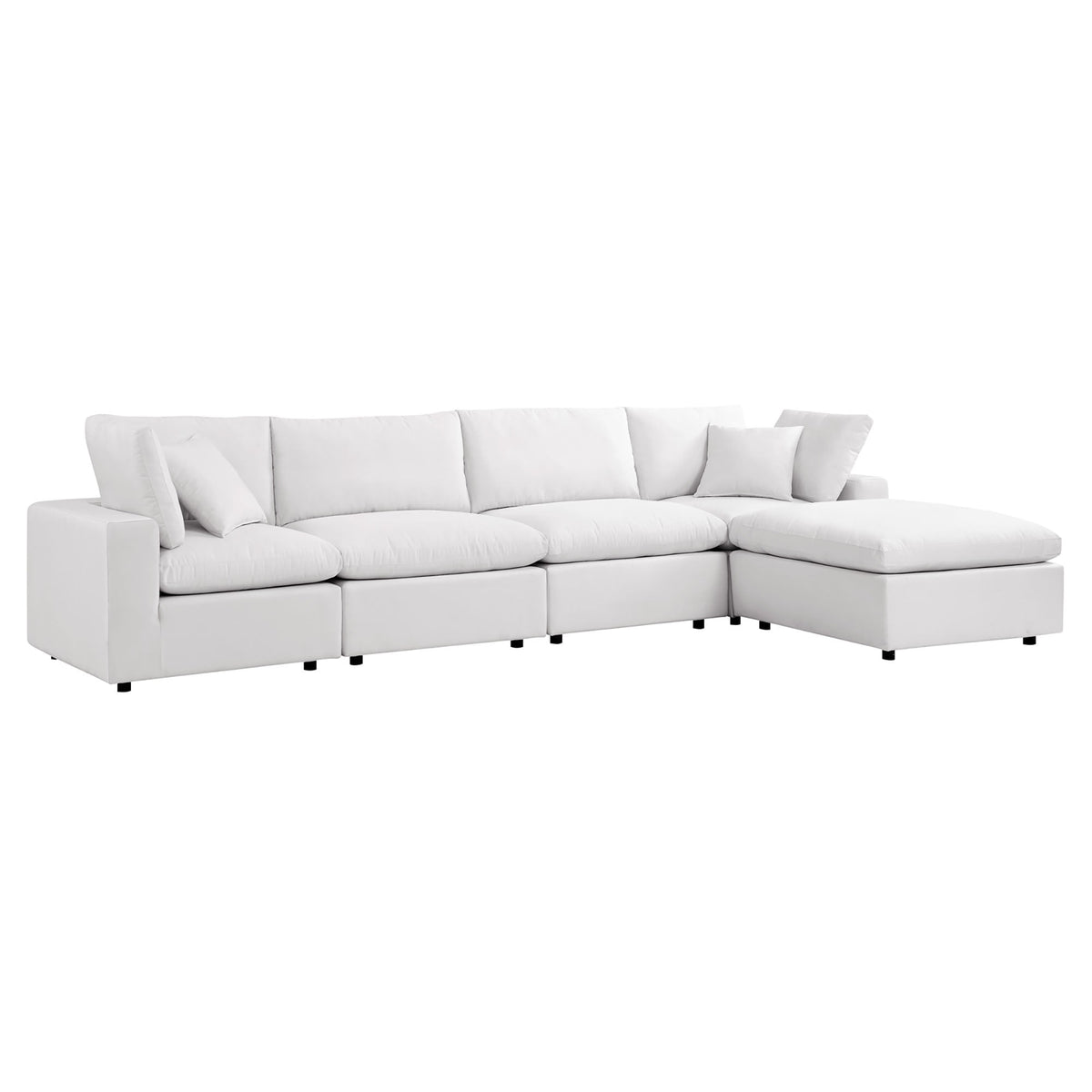 Commix 5-Piece Outdoor Patio Sectional Sofa - view 4