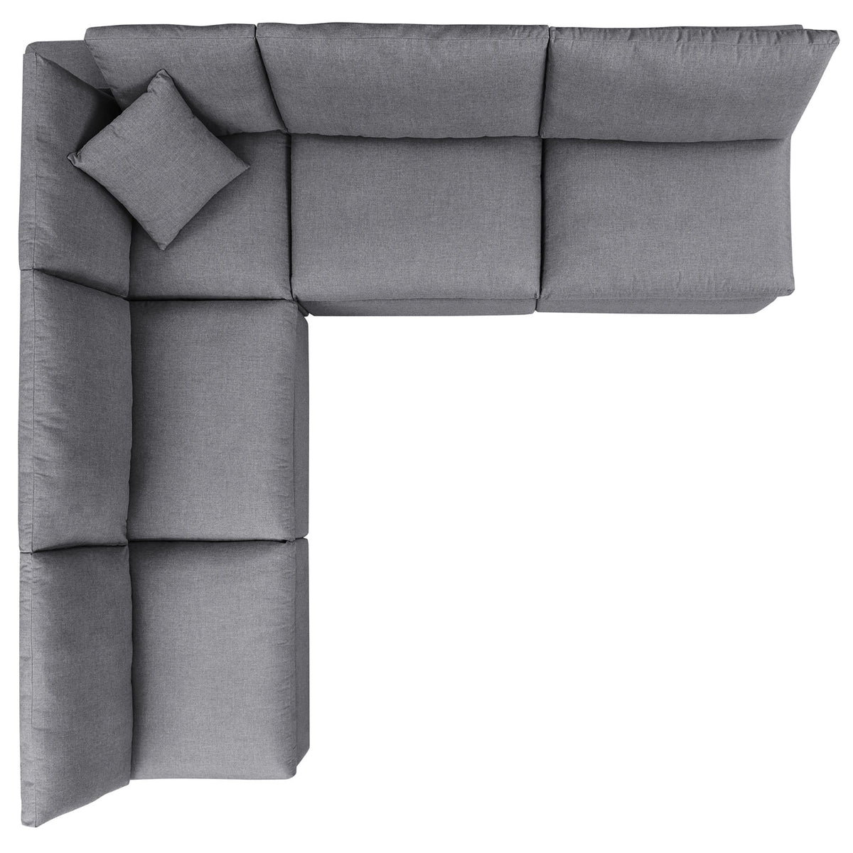 Commix 5-Piece Sunbrella® Outdoor Patio Sectional Sofa - view 4