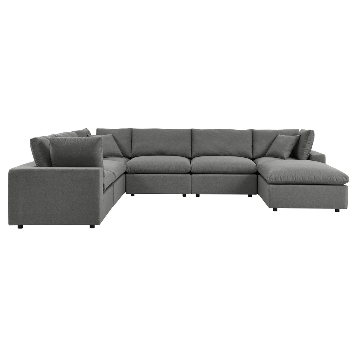 Commix 7-Piece Outdoor Patio Sectional Sofa - view 1