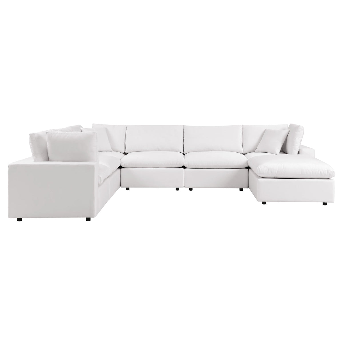 Commix 7-Piece Outdoor Patio Sectional Sofa - view 2
