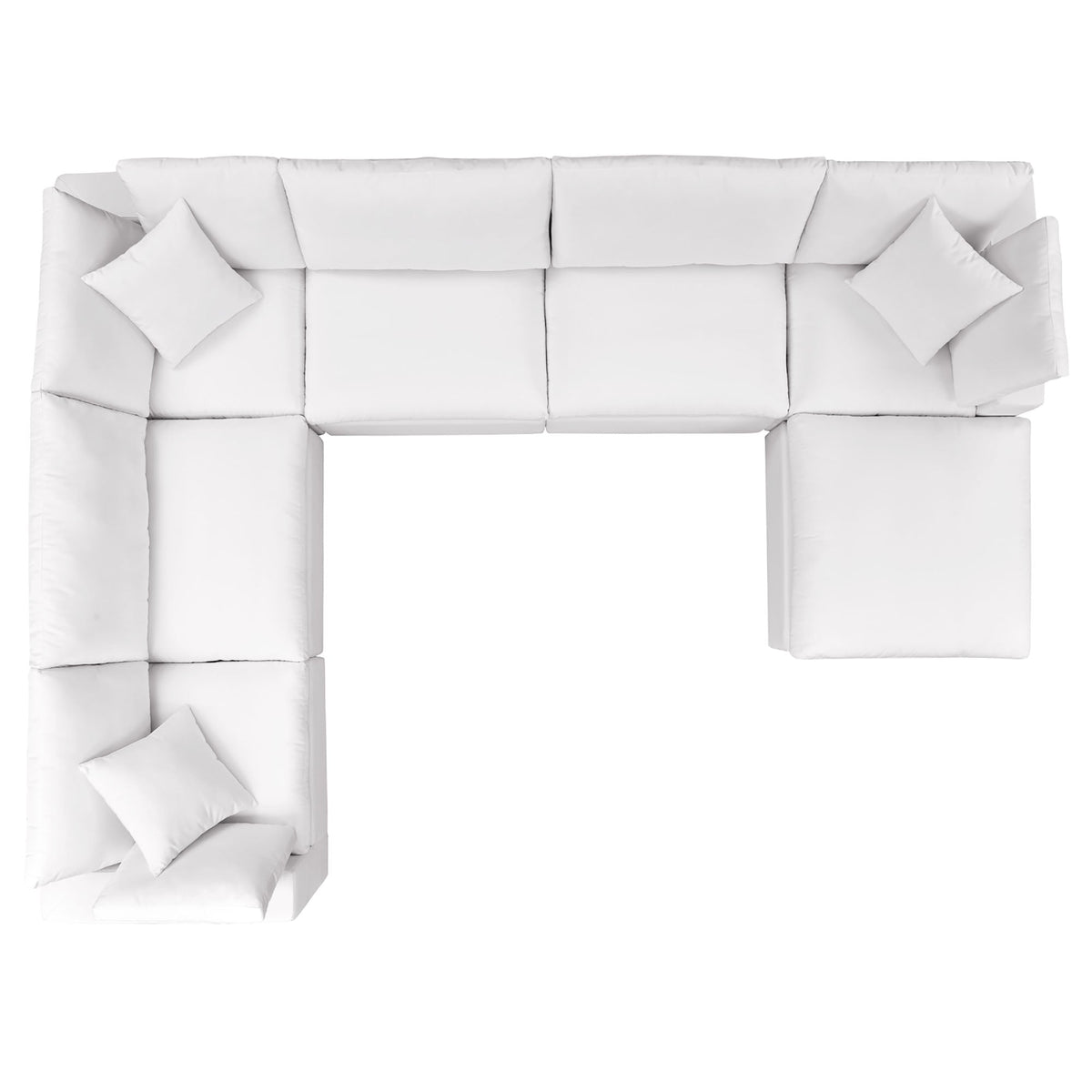 Commix 7-Piece Outdoor Patio Sectional Sofa - view 4