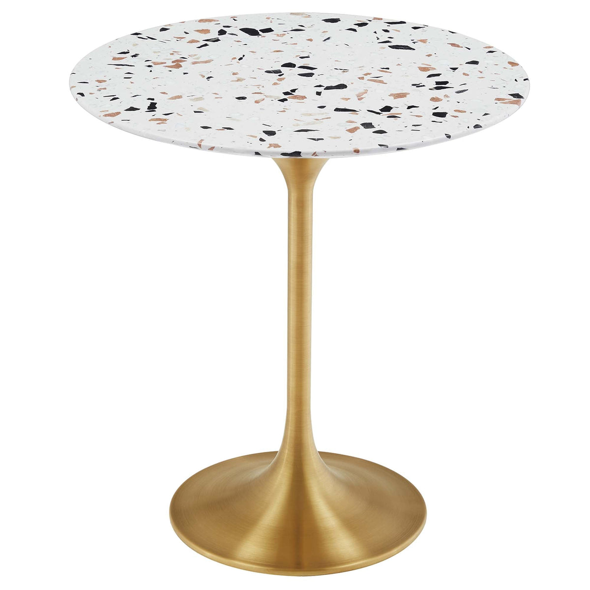 Lippa Round Terrazzo Side Table - view 2