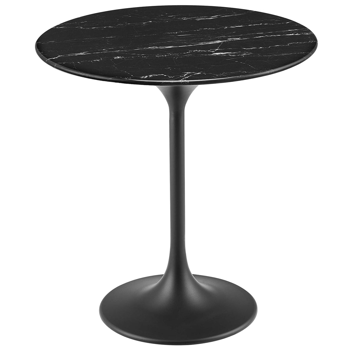 Lippa Round Artificial Marble Side Table - view 5