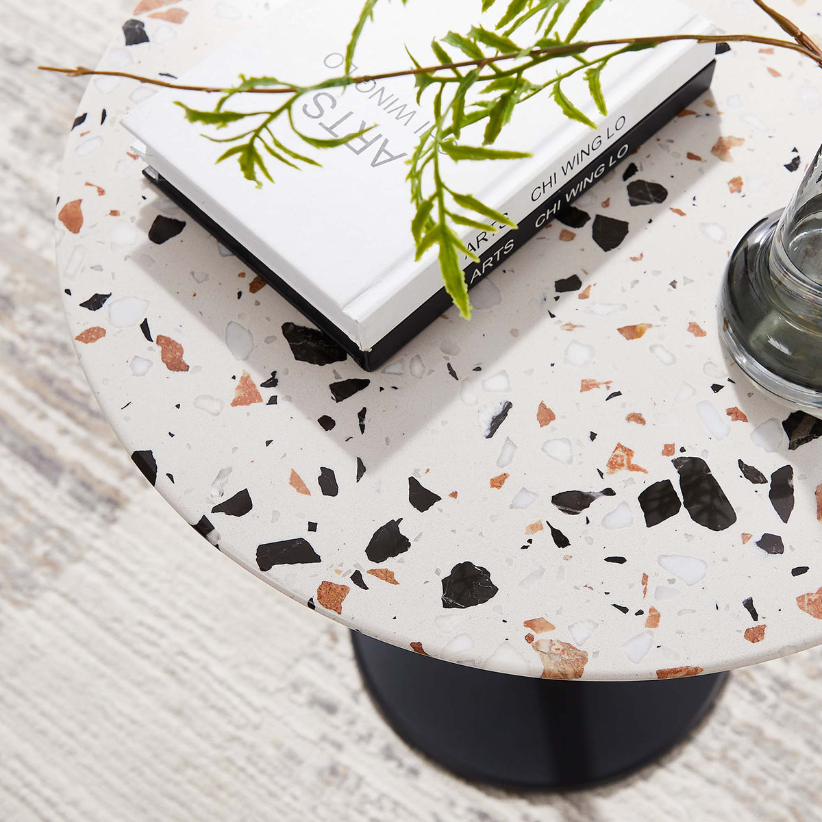 Lippa Round Terrazzo Side Table - view 18