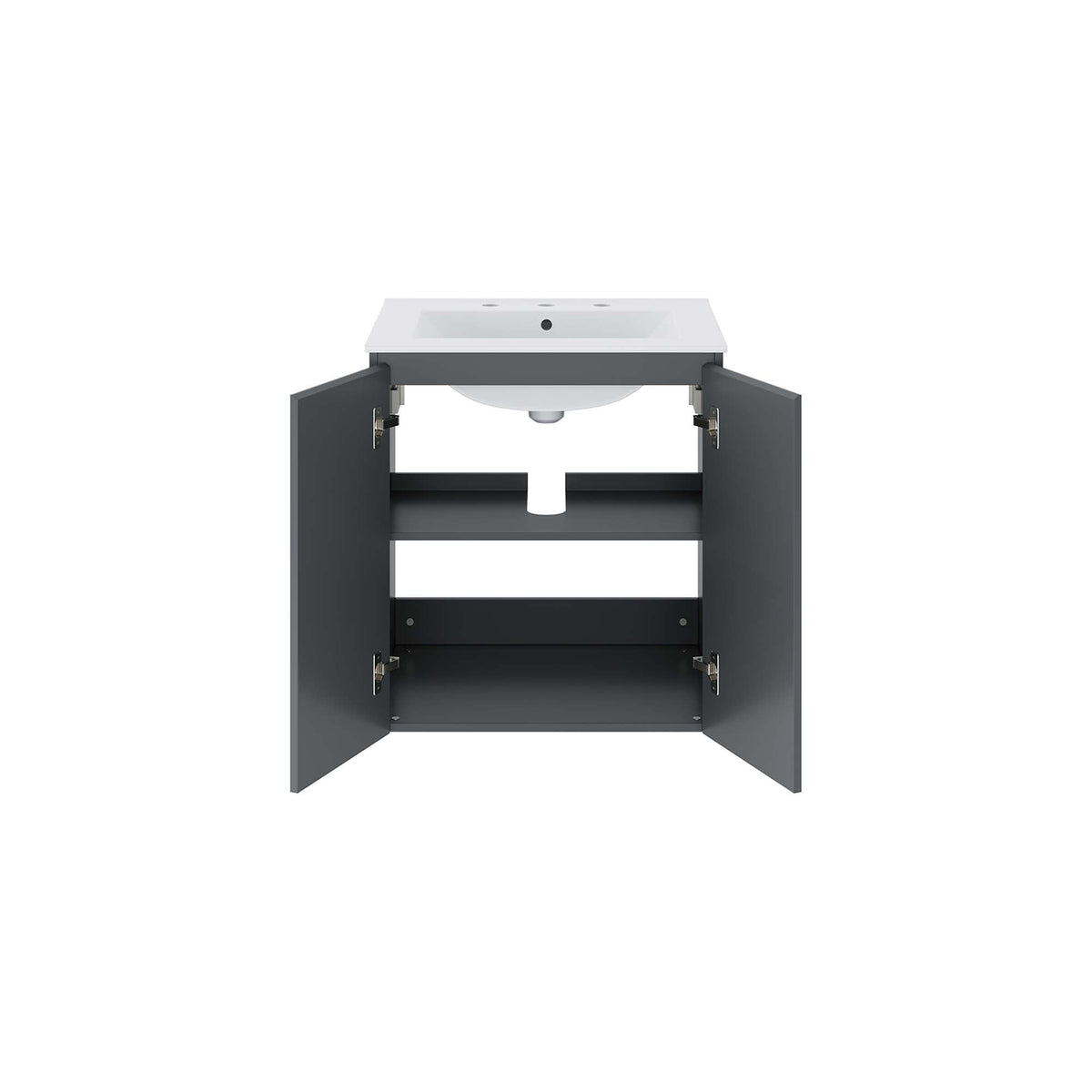 Bryn Wall-Mount Bathroom Vanity Basin Included