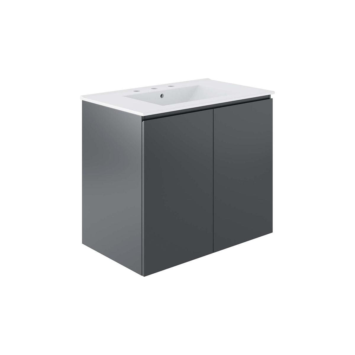 Bryn Wall-Mount Bathroom Vanity Basin Included