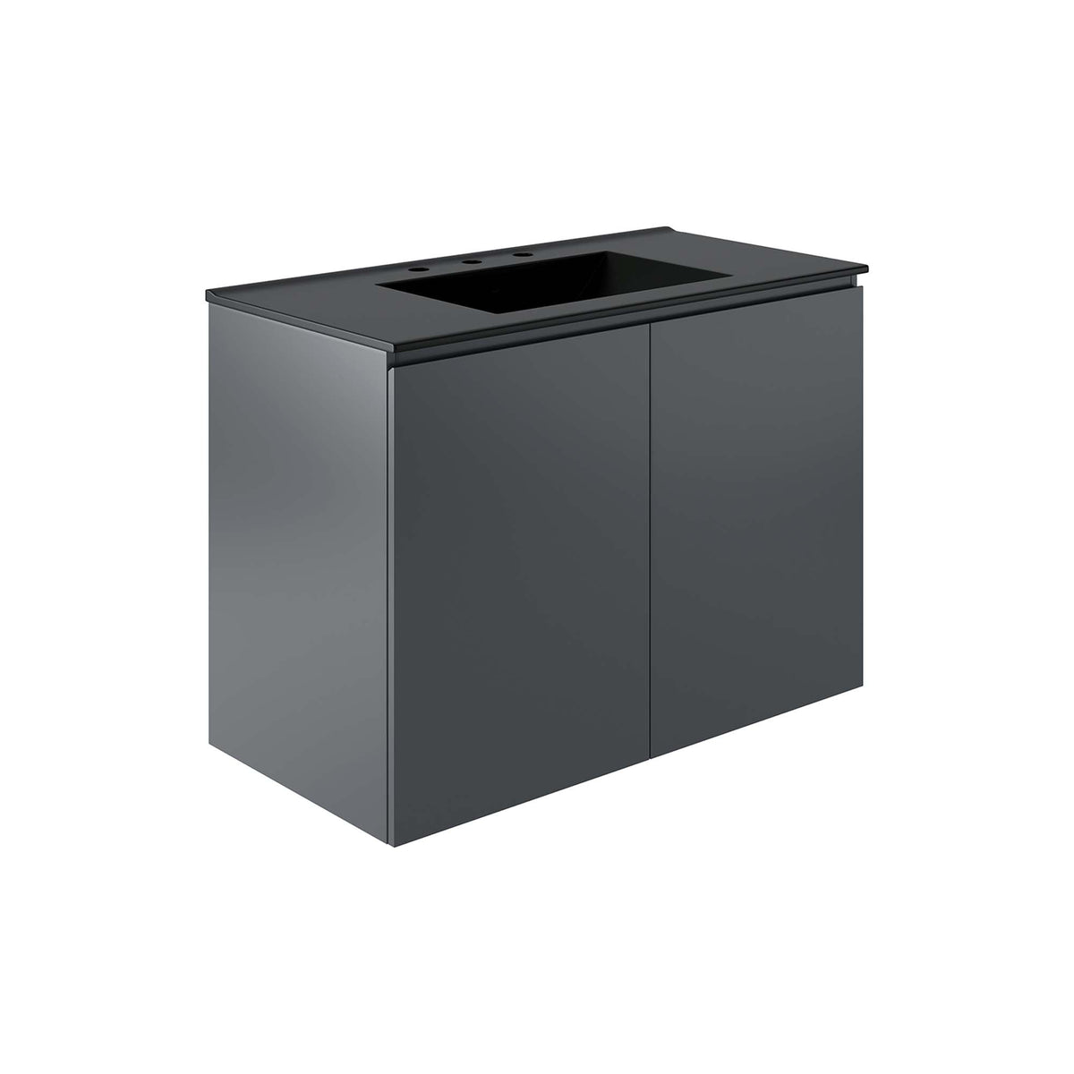 Bryn Wall-Mount Bathroom Vanity Basin Included