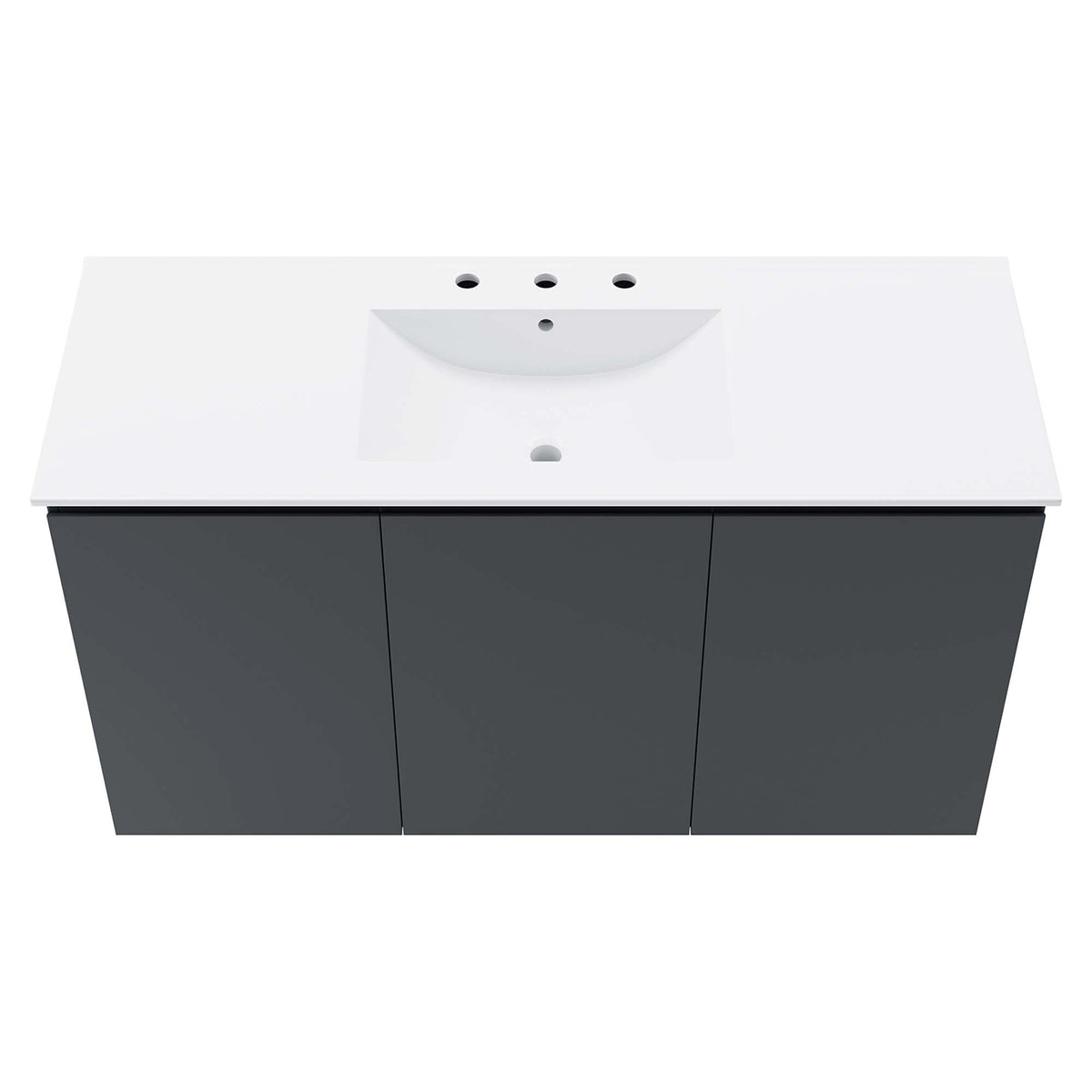 Bryn Wall-Mount Bathroom Vanity Basin Included