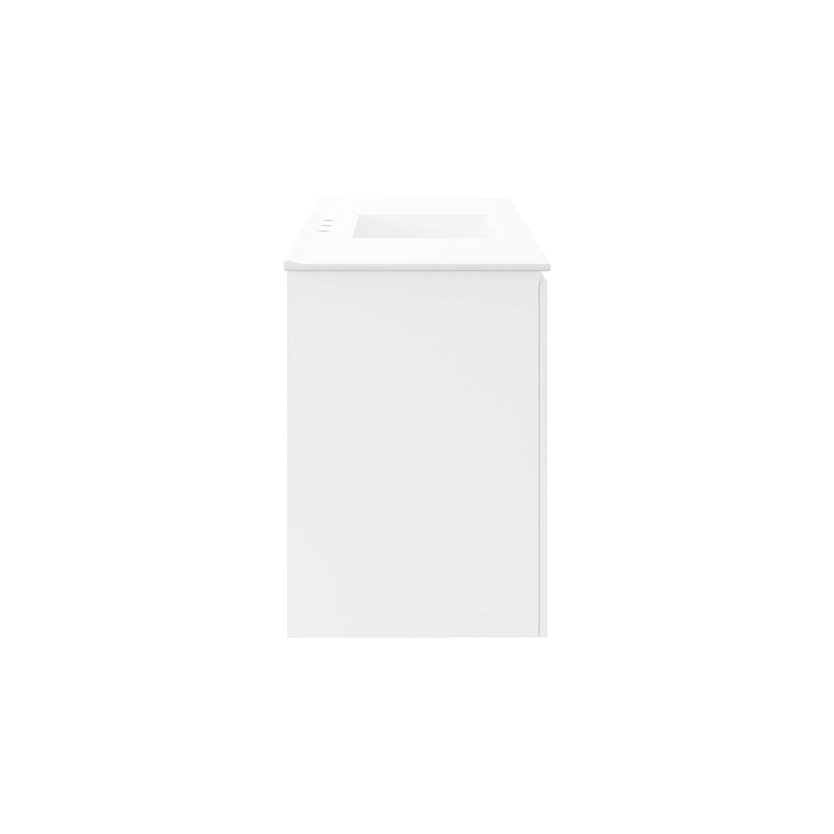 Bryn Wall-Mount Bathroom Vanity Basin Included
