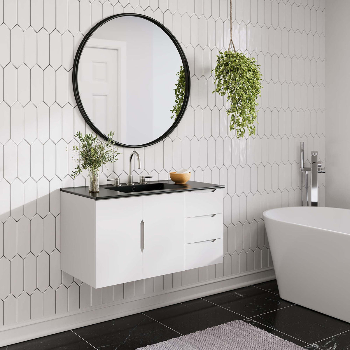 Vitality Bathroom Vanity Basin Included