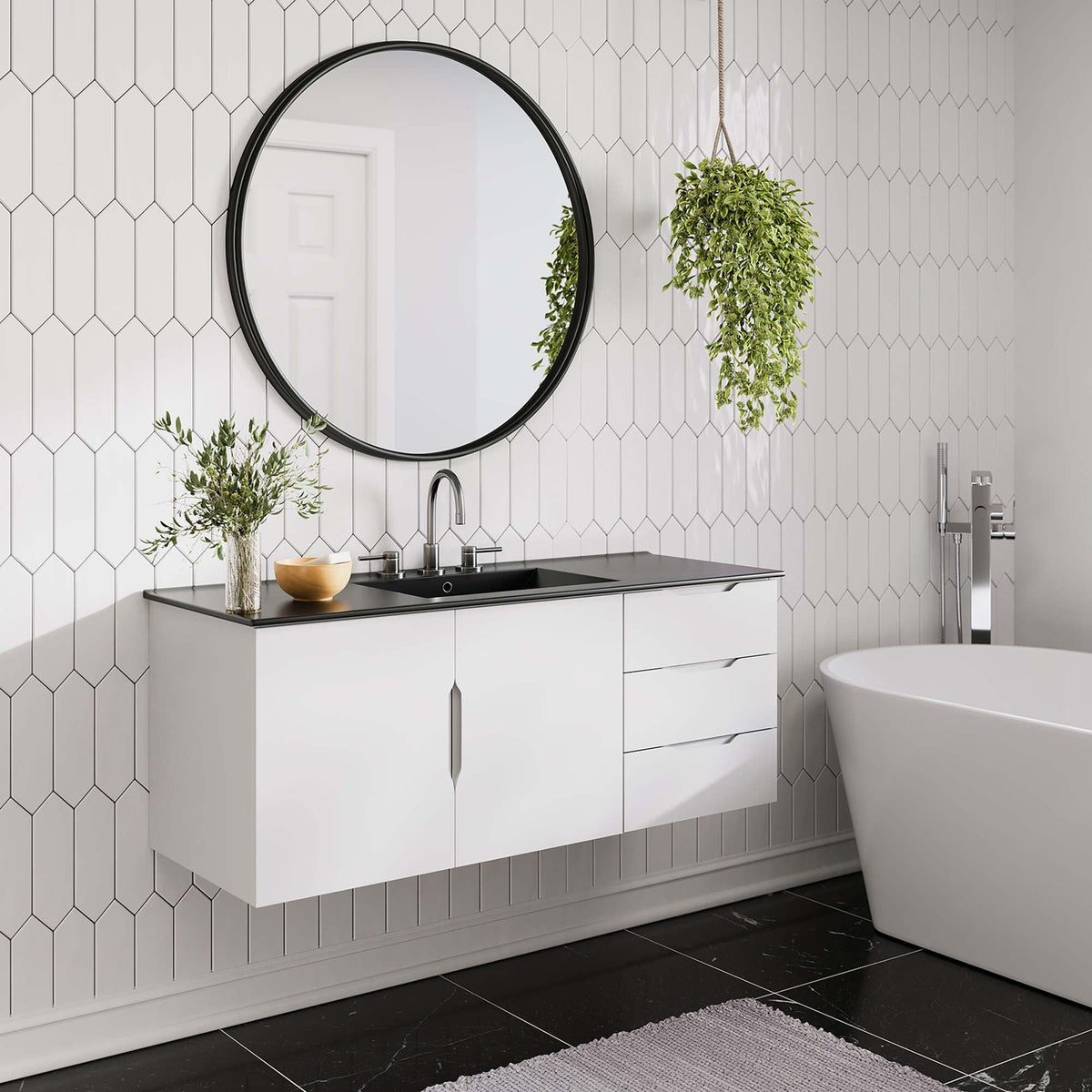 Vitality Bathroom Vanity Basin Included