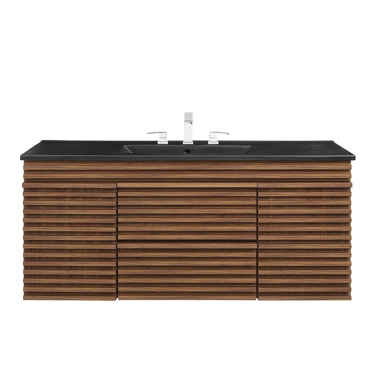 Render 48" Wall-Mount Bathroom Vanity Basin Included