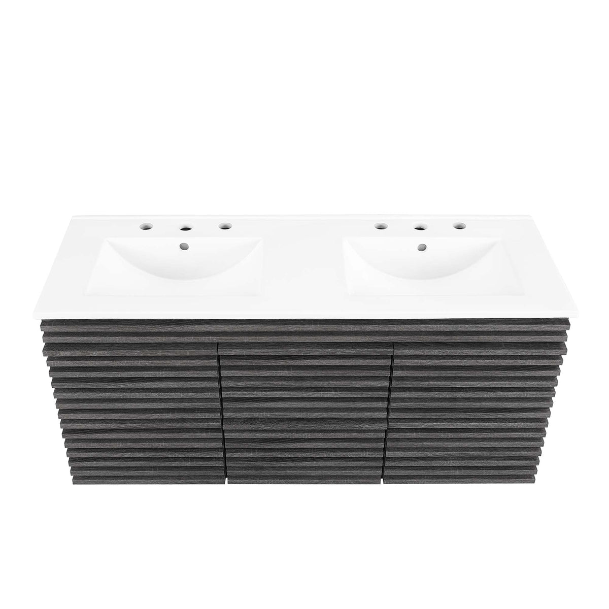 Render 48" Wall-Mount Bathroom Vanity Basin Included