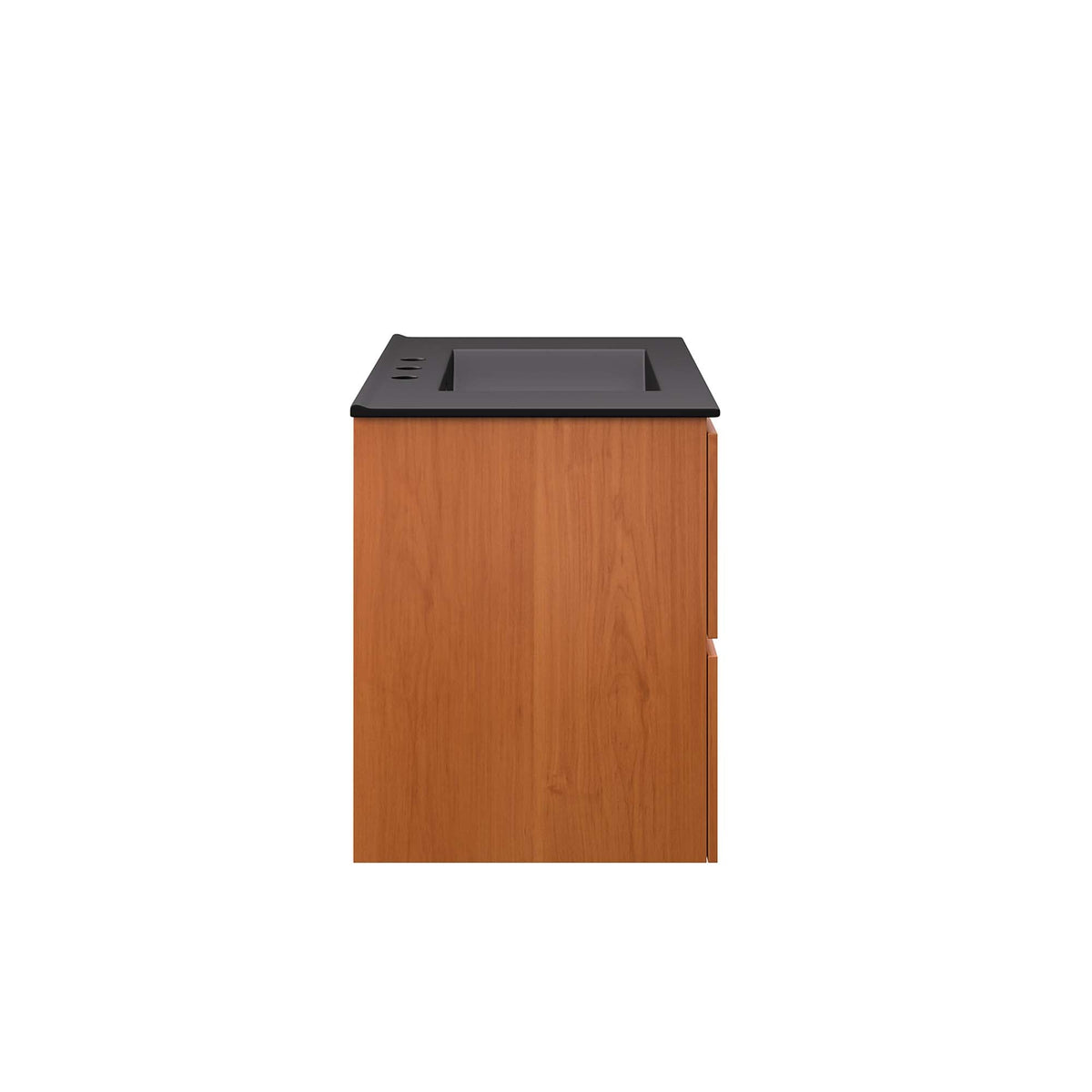 Scenic Wall-Mount Bathroom Vanity Basin Included