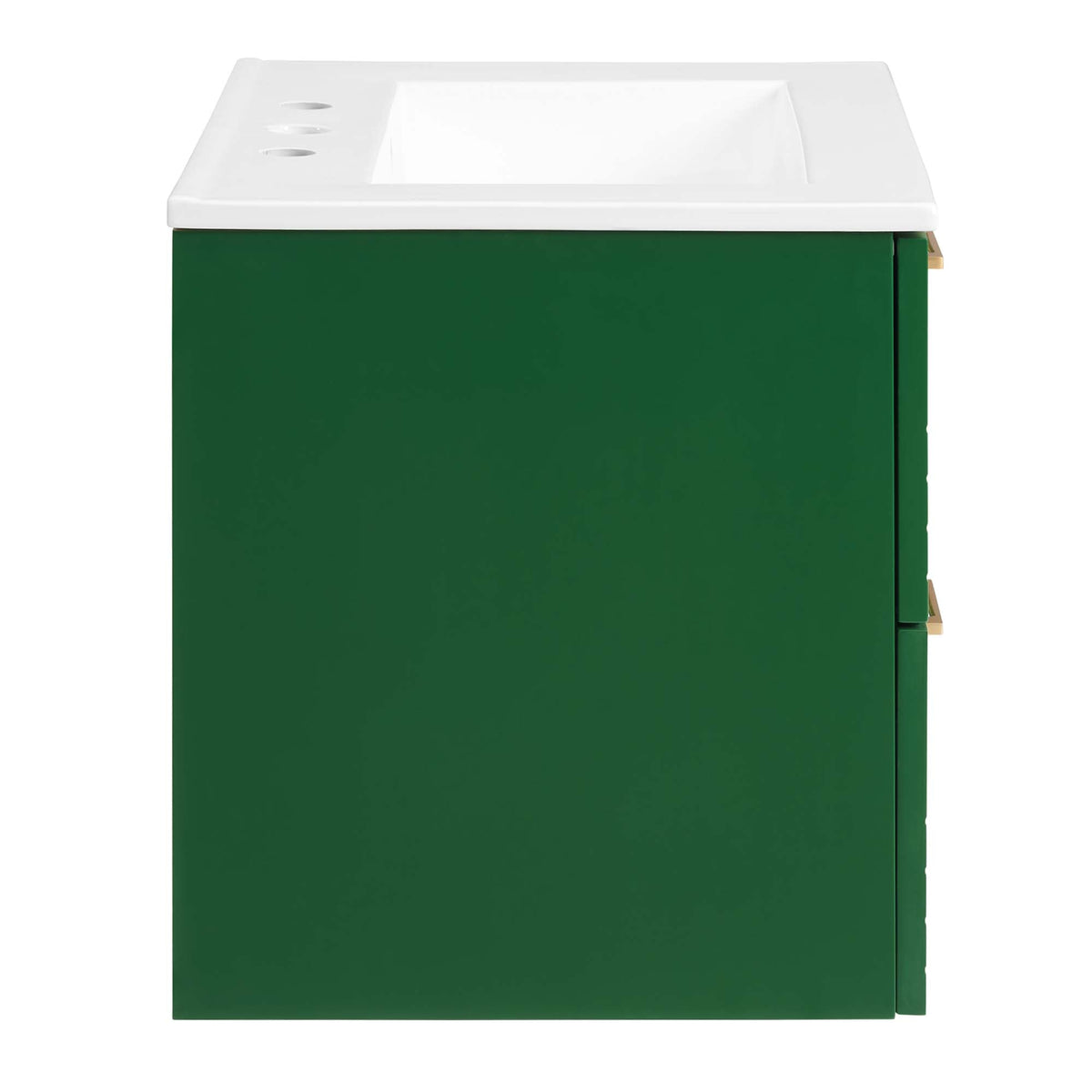 Daybreak Wall-Mount Bathroom Vanity Basin Included