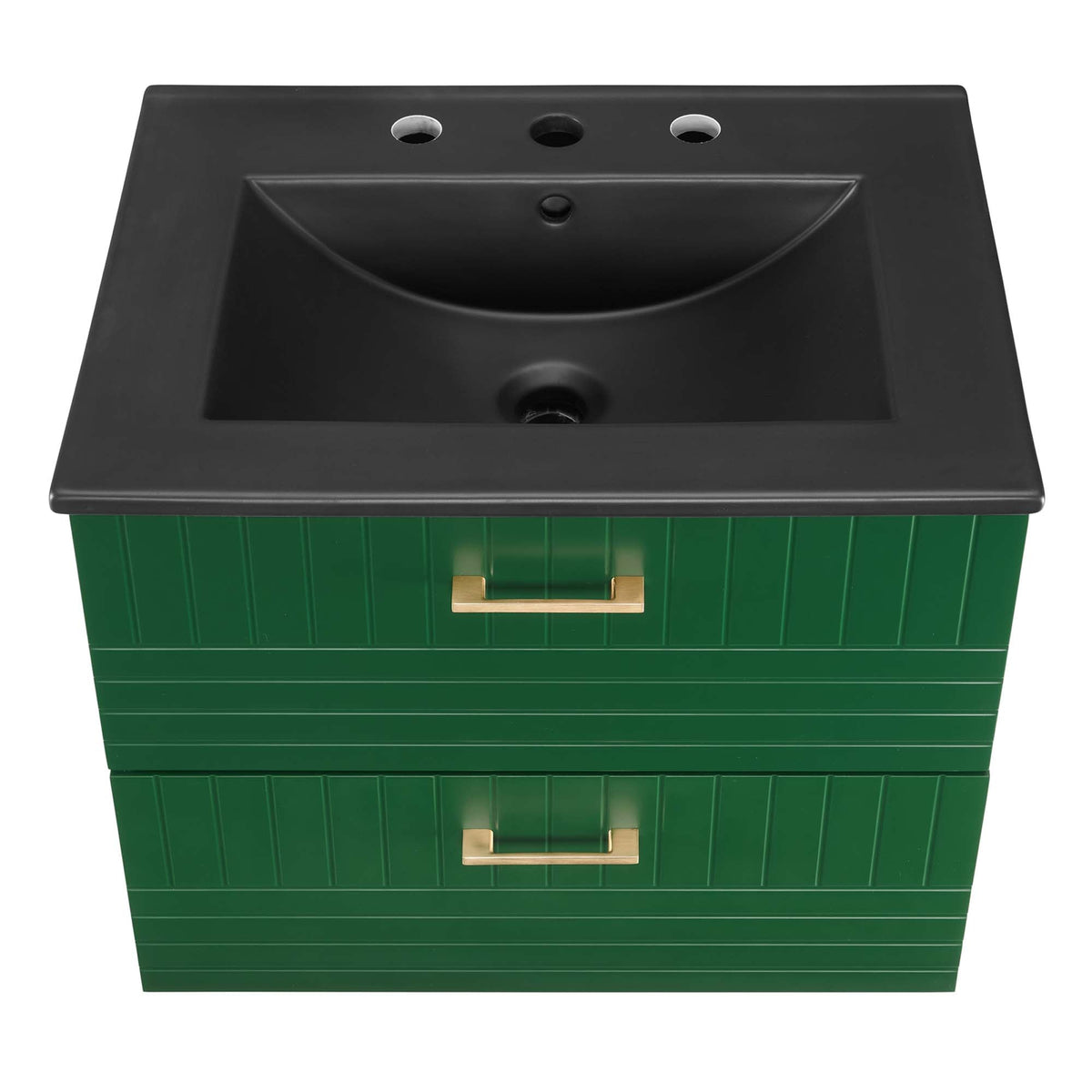 Daybreak Wall-Mount Bathroom Vanity Basin Included