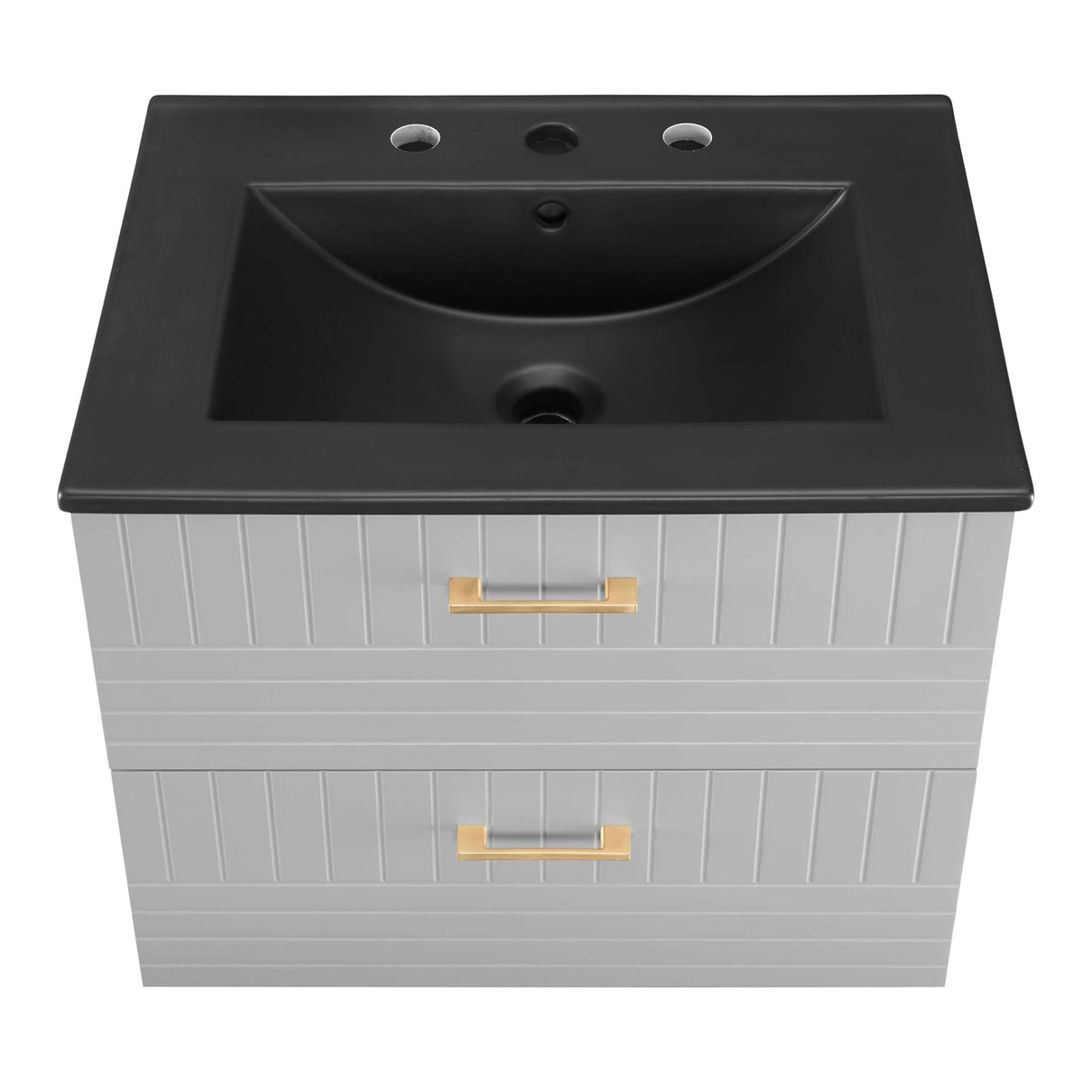 Daybreak Wall-Mount Bathroom Vanity Basin Included