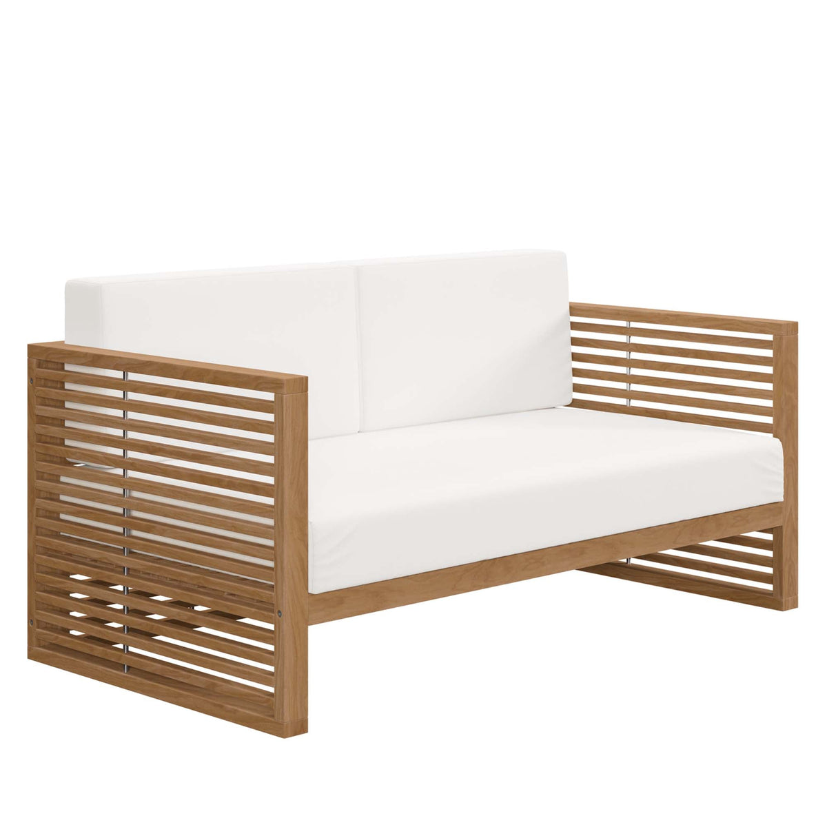 Carlsbad 3-Piece Teak Wood Outdoor Patio Outdoor Patio Set - view 6