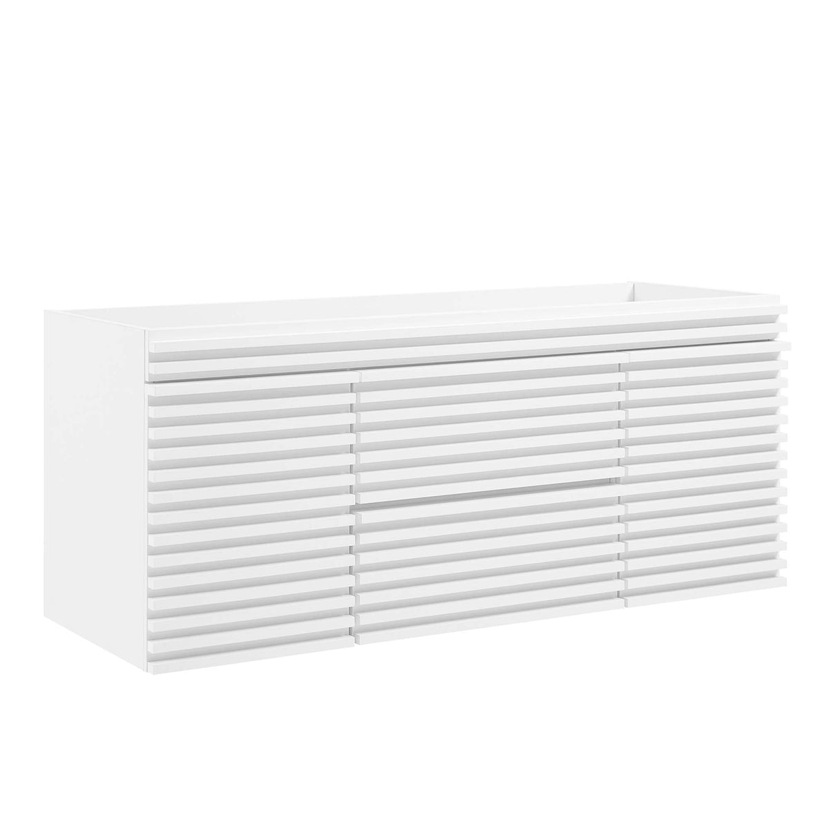Render 48" Wall-Mount Bathroom Cabinet Basin Not Included