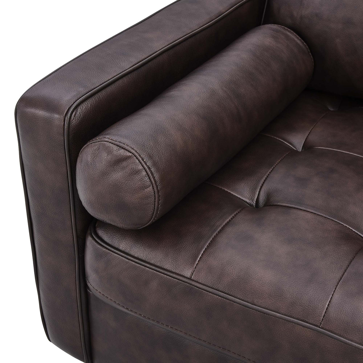 Valour 88" Leather Sofa - view 12