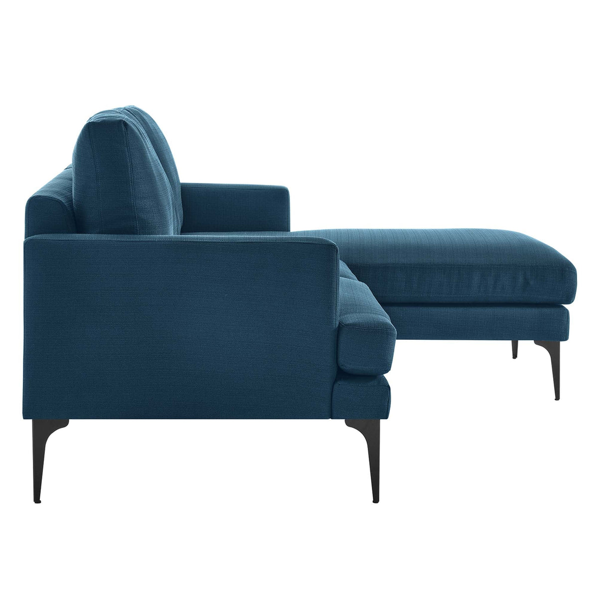 Evermore Right-Facing Upholstered Fabric Sectional Sofa - view 5