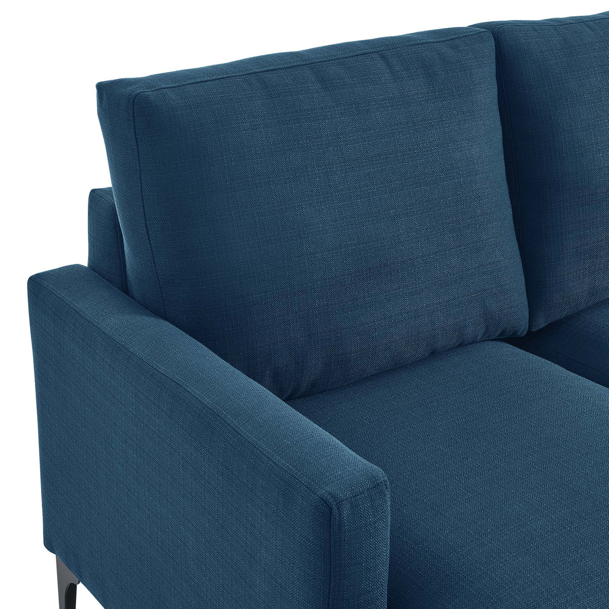 Evermore Right-Facing Upholstered Fabric Sectional Sofa - view 17